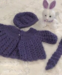 Crochet sweater set
