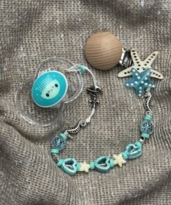 Seaside Pacifier Clip