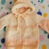 Handknit Hooded Sweater 8