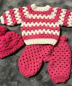 Pink & White Sweat