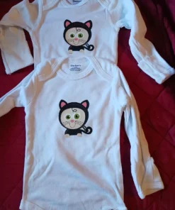 Halloween Onesies 0-3 Mo.