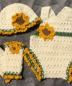 Sunflower Outfit NB