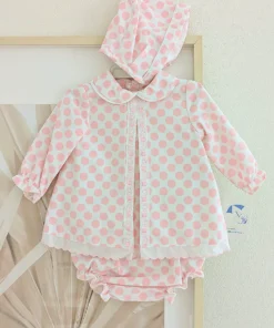 Baby dress with dots