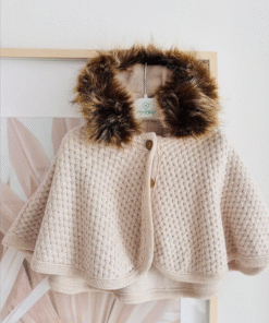 Knit hoodie