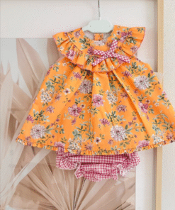 Dress with flowers
