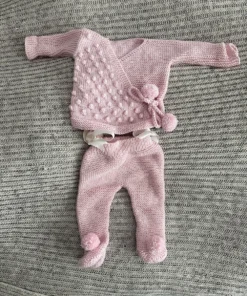 Layette knit set handmade